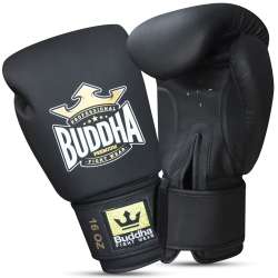 Guantes boxeo Buddha top color (negro mate)
