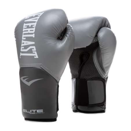 Everlast boxin gloves pro style training grey