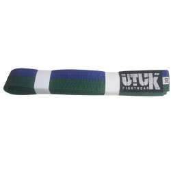 Cinturón judo Utuk (verde/azul)