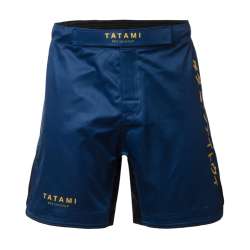Shorts MMA Tatami katakana azul (3)