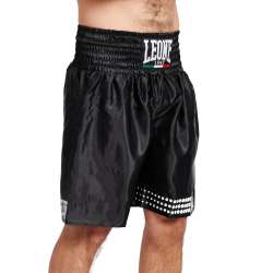 Pantalones boxeo Leone AB737 (negro)(3)