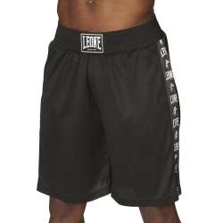 Pantalon boxeo AB219 Leone negro Ambassador