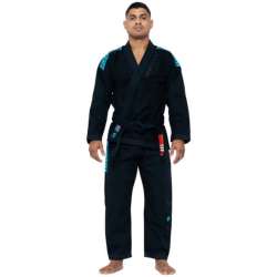 Kimono Tatami  jiu jitsu recharge negro azul 1