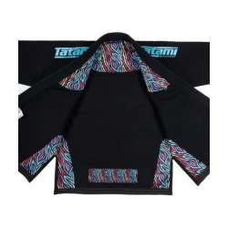 Kimono Tatami  jiu jitsu recharge negro azul 3