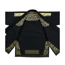 Kimono Tatami  jiu jitsu recharge negro amarillo 3
