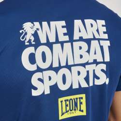 Camiseta Leone1947 logo wacs ABX131 (azul) 6