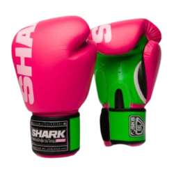 Guantes boxeo Shark boxing polaris (rosa/verde) 7