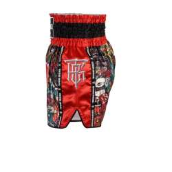 Pantalón corto TopKing muay thai 226 (rojo) 2