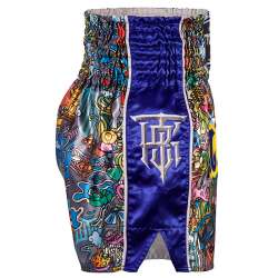 Pantalón 225 Top King Boxing kick boxing (azul oscuro) 2