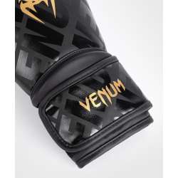 Guantes kick boxing Venum contender 1.5 (negro/oro) 3