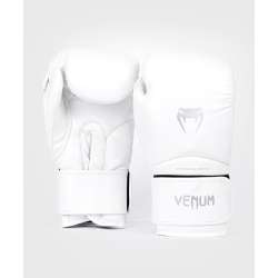Guantes contender 1.5 Venum kick boxing (blanco/gris)