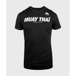 Camiseta muay thai Venum VT (negra/blanco)