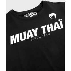 Camiseta muay thai Venum VT (negra/blanco) 3
