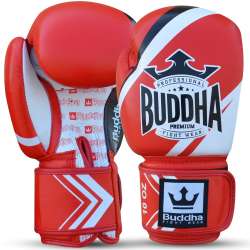 Guantes de competición Buddha fighter (rojo) 1