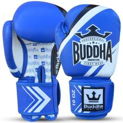 Guantes fighter Buddha competición (azul) 1