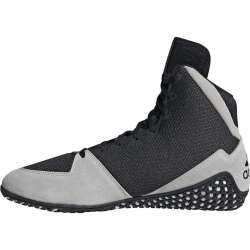 Zapatillas lucha Adidas mat wizard 5 negra/gris (2)