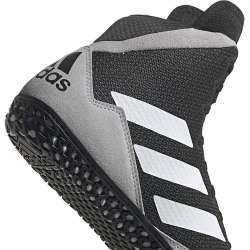 Zapatillas lucha Adidas mat wizard 5 negra/gris (3)