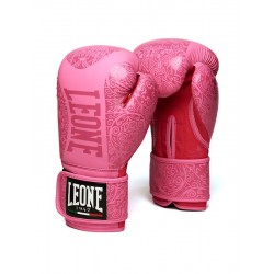 Guantes de boxeo Leone Maori pink